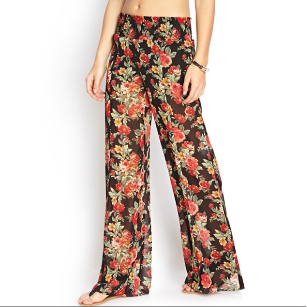 Forever 21 Floral Pant